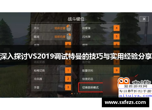深入探讨VS2019调试特曼的技巧与实用经验分享